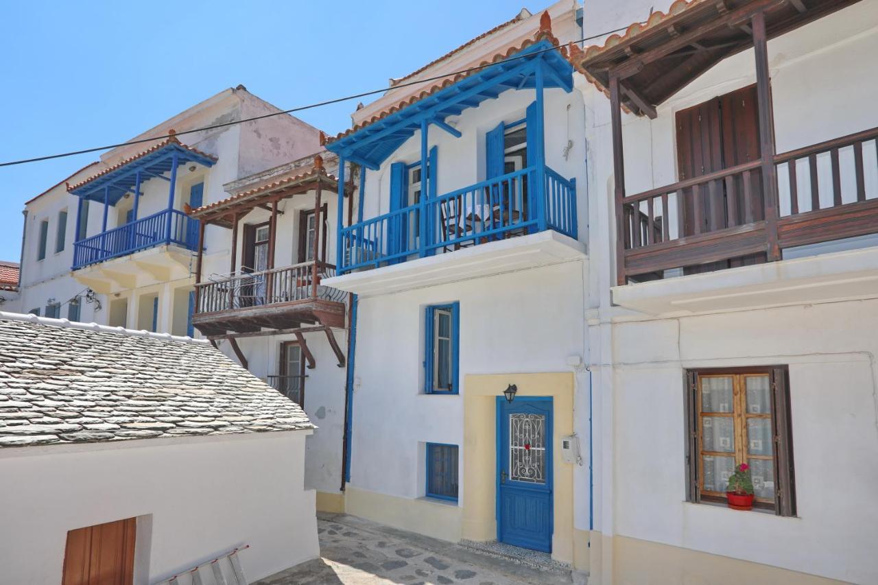 Skopelos House In Castle Panormos  エクステリア 写真