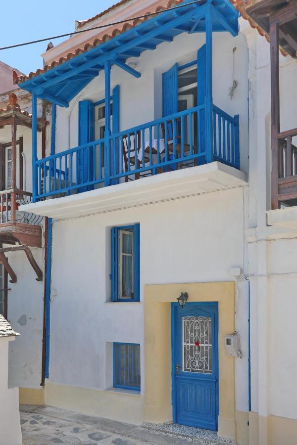 Skopelos House In Castle Panormos  エクステリア 写真